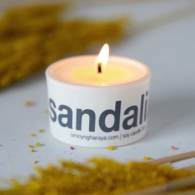 Sandali 35 g Soy Candle - Set of 4